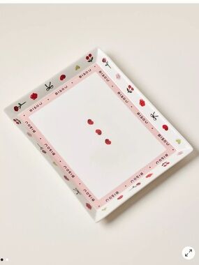 Anthropologie Amour Ceramic Heart Trinket Tray